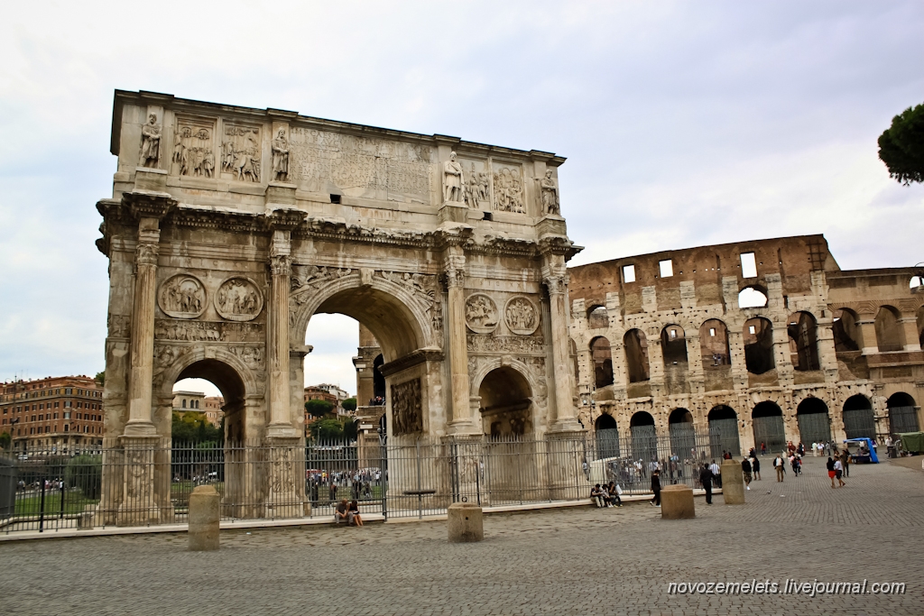Триумфальная Арка В Риме Архитектура